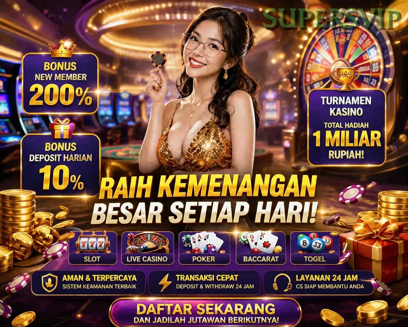 Sistem Keamanan dan Privasi di supersvip - 2
